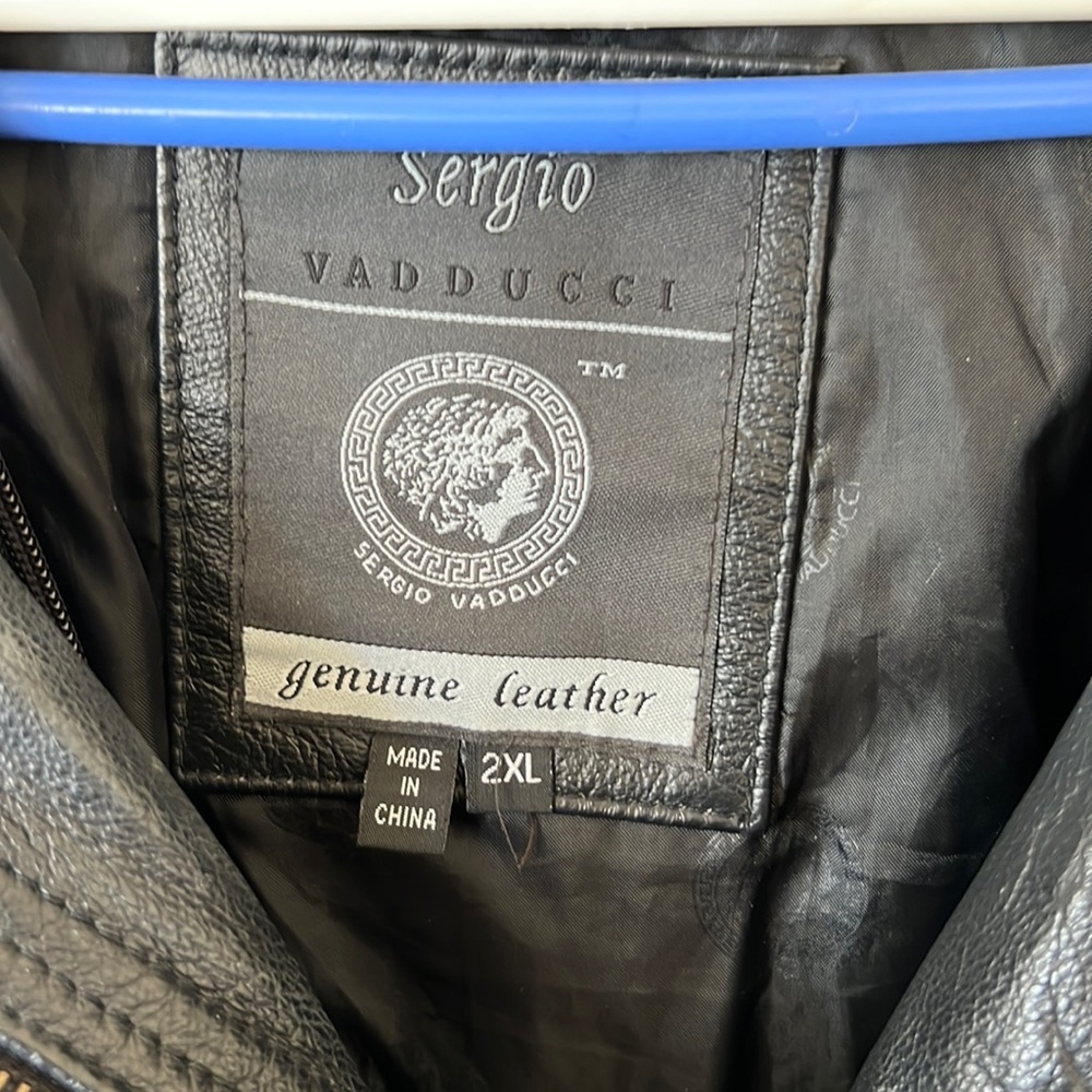 Sergio Vadducci leather jacket